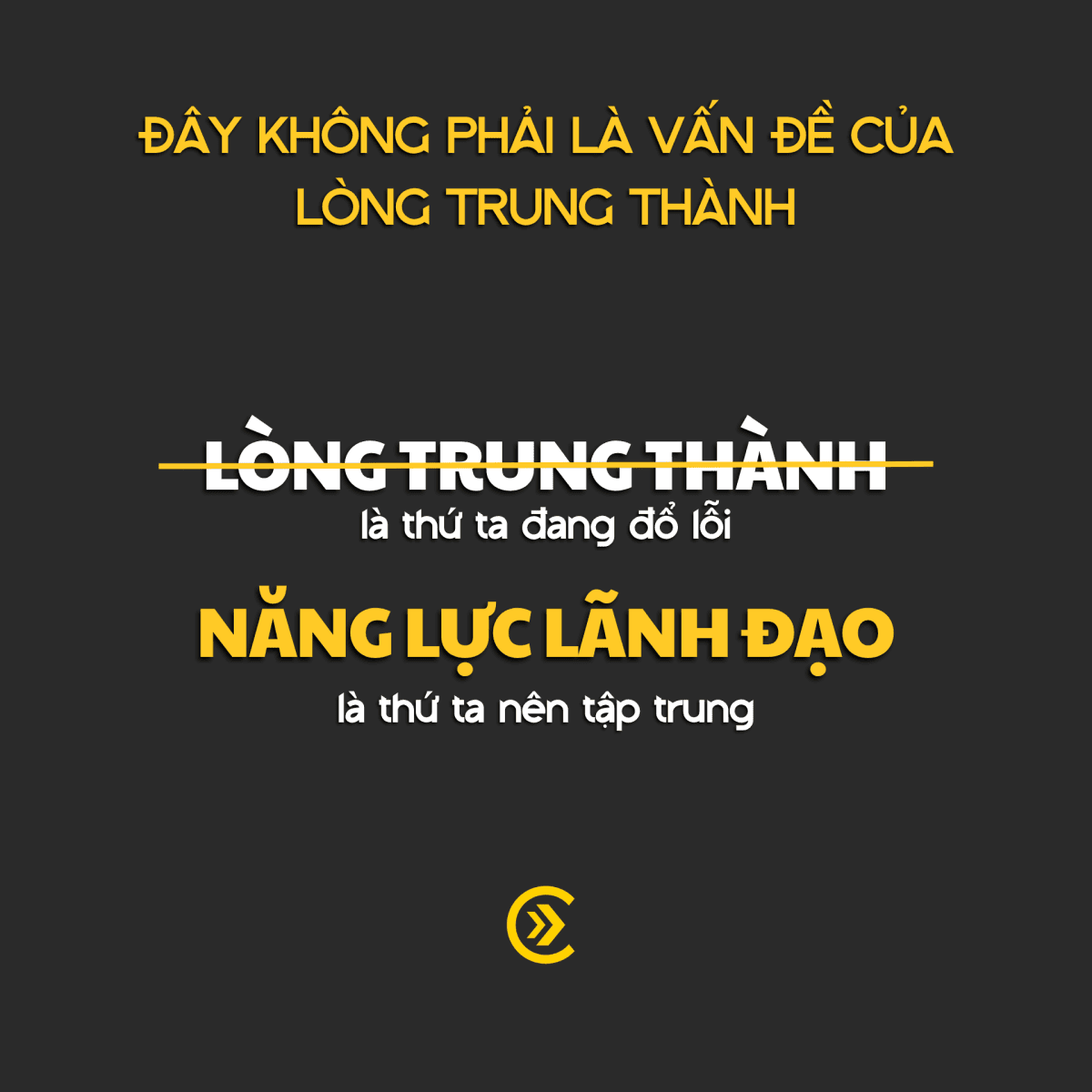 KHÔNG PHẢI GEN Z THIẾU TRUNG THÀNH